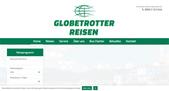 Desktop Screenshot of globetrotter-reisen.de